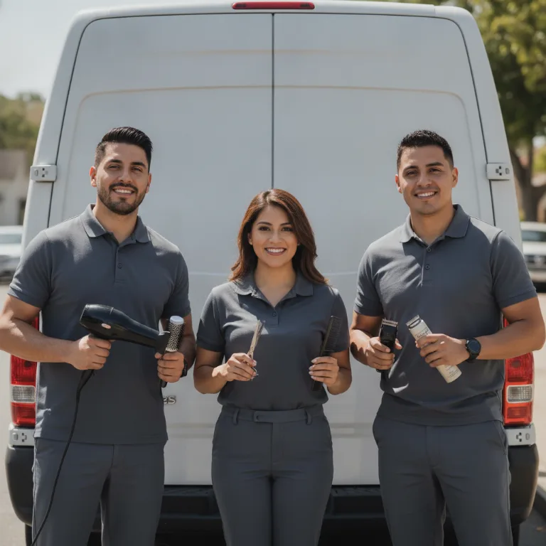Cabeleireiro de Luxo equipe em Paulinia